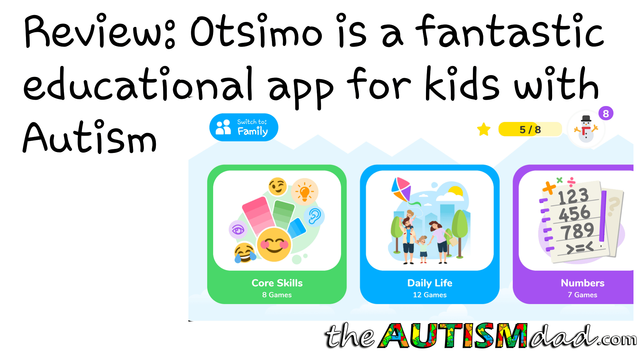 Review: @Otsimo is a fantastic educational app for kids with #Autism