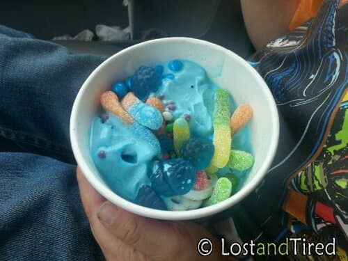 Smurfs in a blender... Aren't you curious