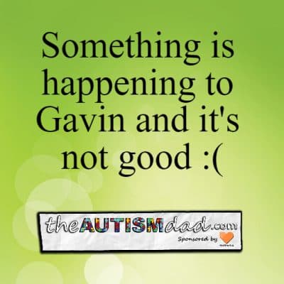 Something is happening to Gavin and it's not good :(