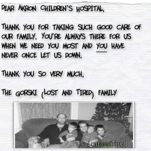 Thank you @AkronChildrens for another successful IVIG infusion