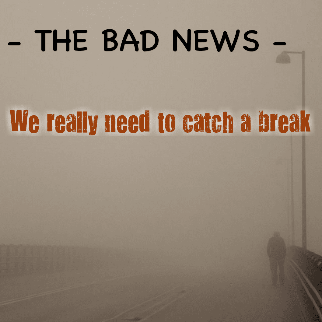 THE BAD NEWS - The challenges we face as a special needs family can feel crushing