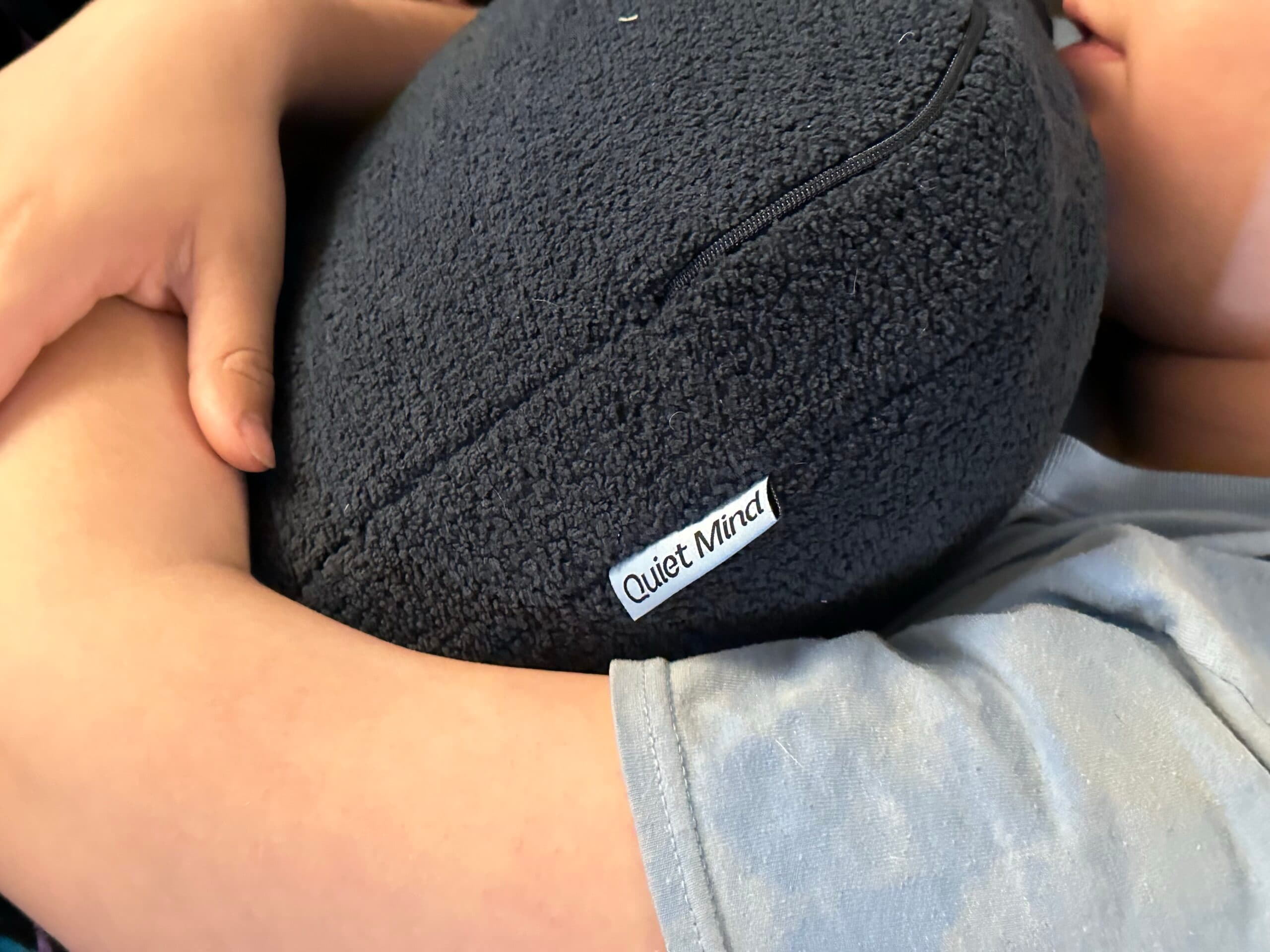 The Quiet Mind Weighted Pillow Is The Perfect Weighted Blanket Alternative