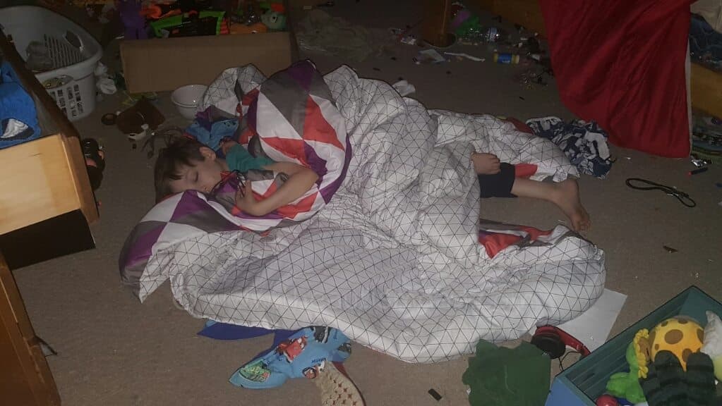The Weird things I find when checking on my kids before bed