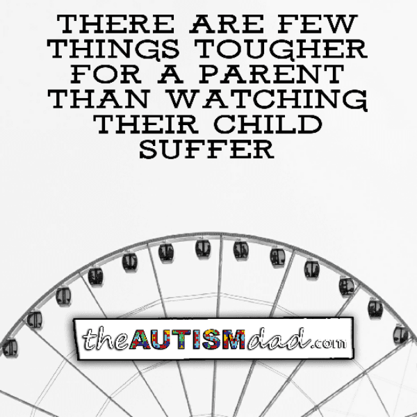 There are few things tougher for a parent than watching their child suffer