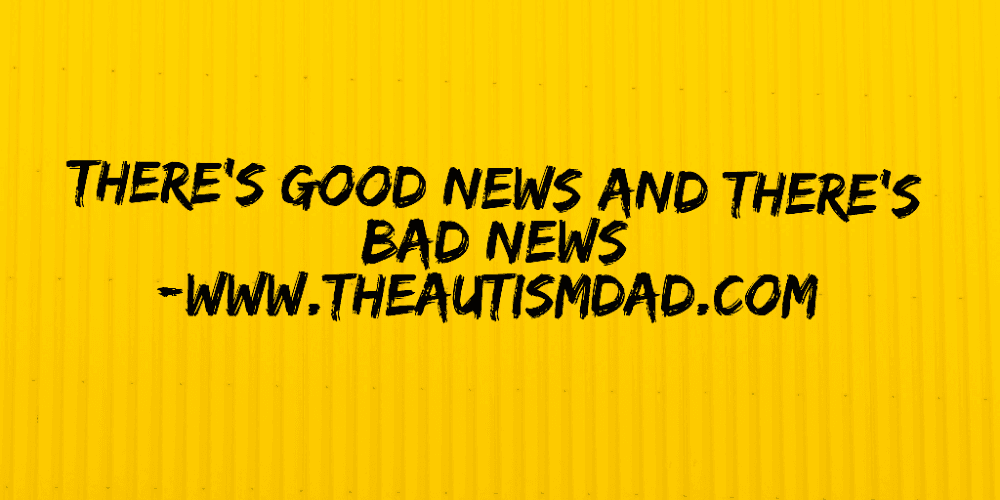 There's good news and there's bad news