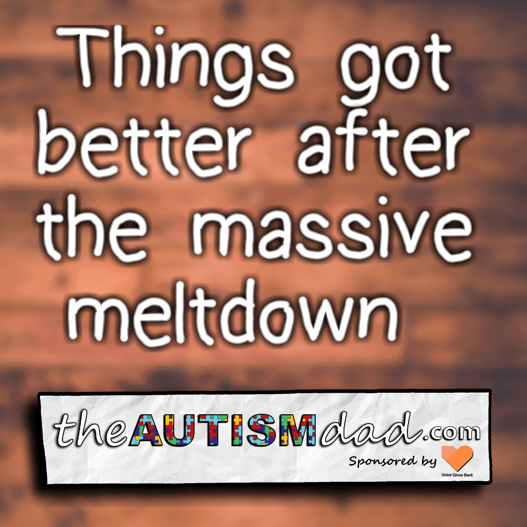 Things got better after the massive meltdown