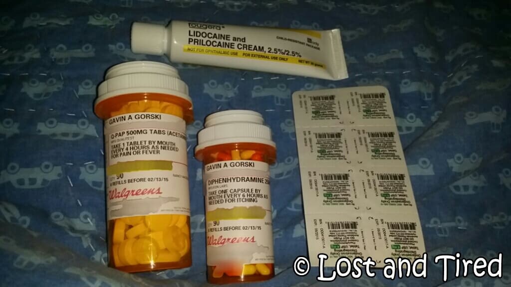 This is how we prep Gavin for his #IVIG infusion