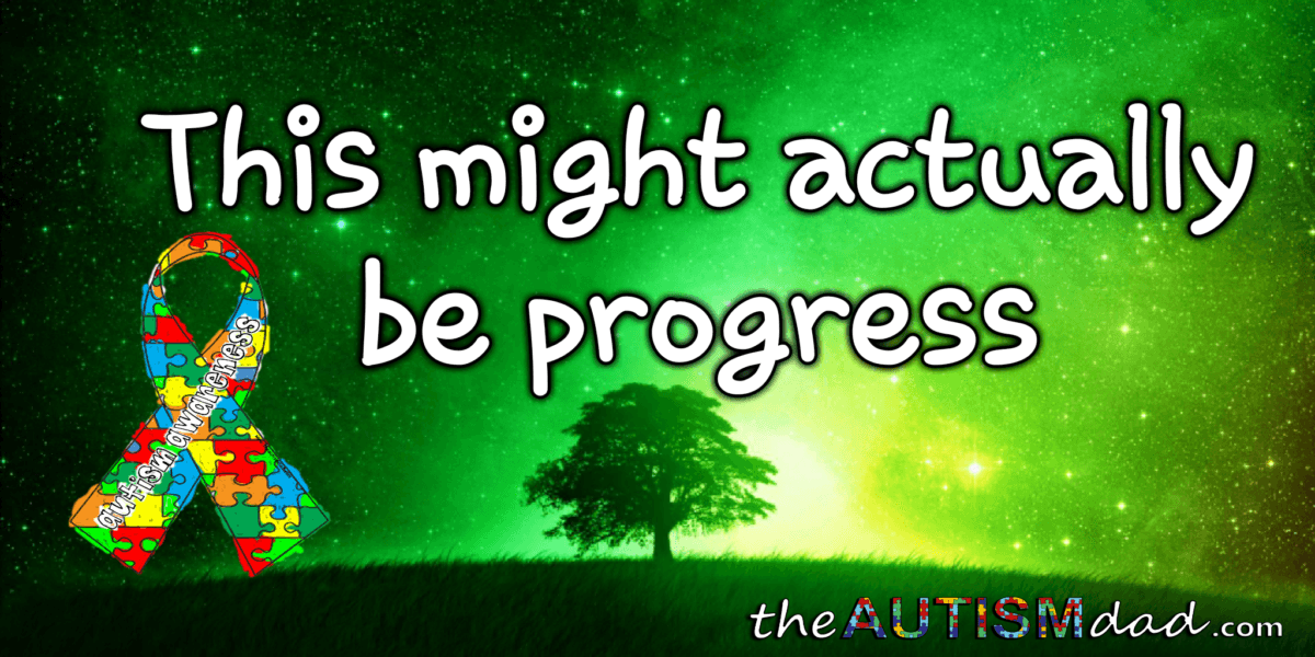 This might actually be progress