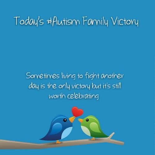 Today's #Autism Family Victory