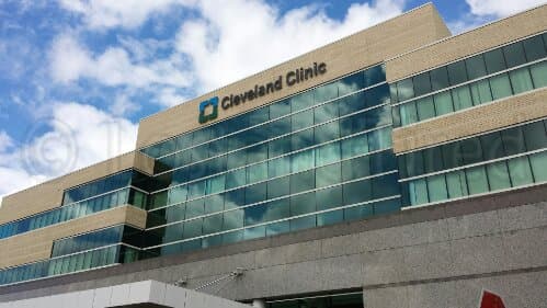 We've arrived at the @ClevelandClinic for Lizze's Endoscopy
