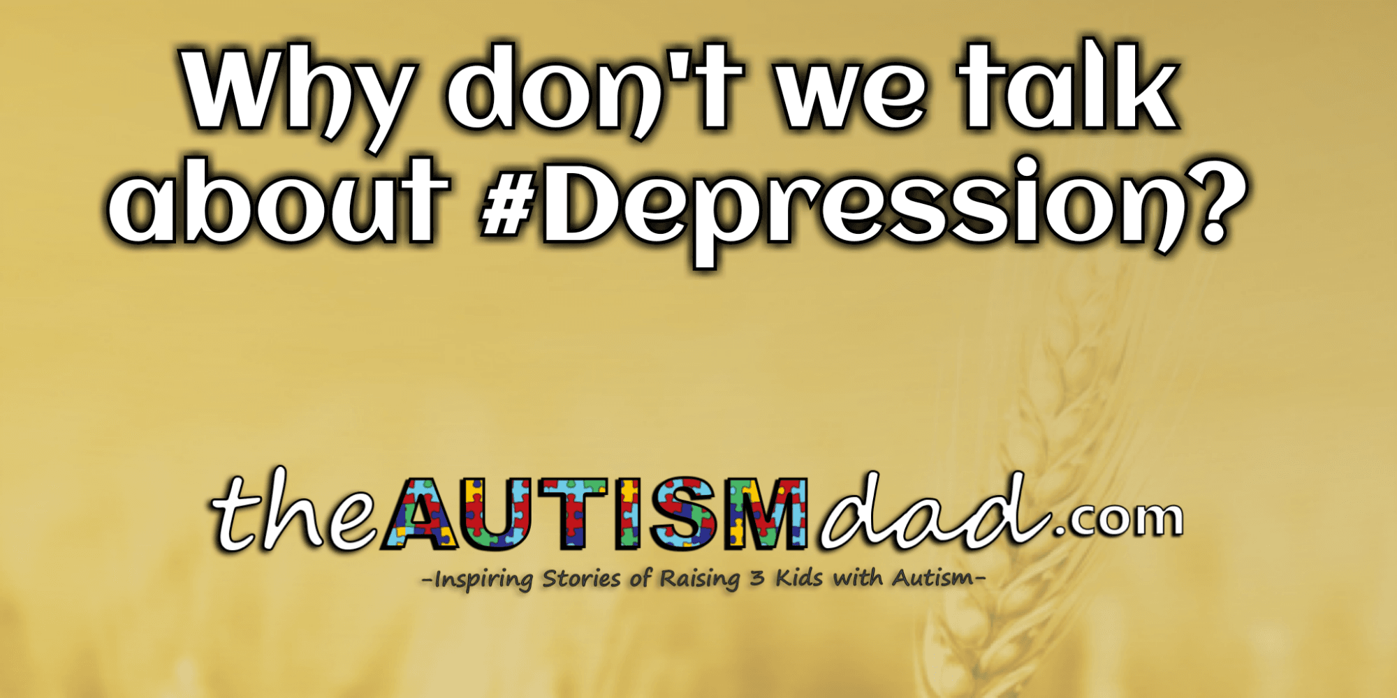 Why don't we talk about #Depression?
