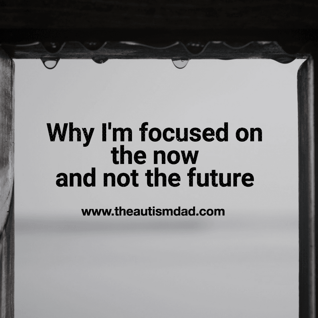 Why I'm focused on the now and not the future