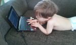 Emmett is hard at work….