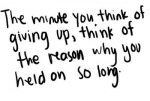 I’m giving up the fight….sort of