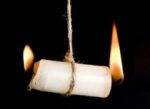 A candle burning at both ends