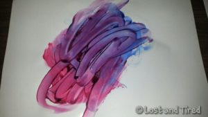 Read more about the article #Autistic Works of Art: Finger Painting pt 3