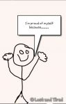 I’m proud of myself because……..