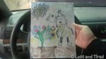 #Autism and Artwork: A picture for Mommy and Daddy
