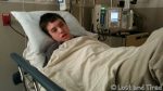 This is what Gavin looked like yesterday when  I was worried