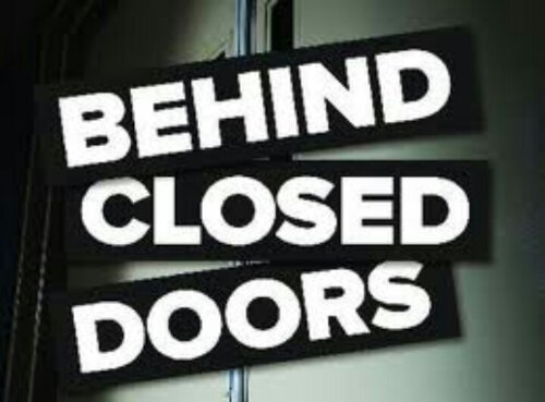 Read more about the article Behind closed doors