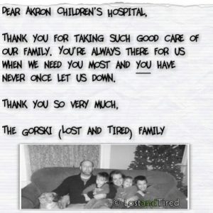 Read more about the article Thank you @AkronChildrens for another successful IVIG infusion