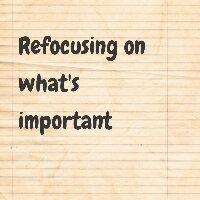 Read more about the article Refocusing