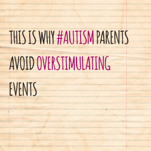 Read more about the article This is why #Autism parents avoid overstimulating events