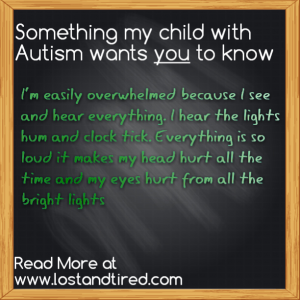 Read more about the article One thing that my child with #Autism wants you to know