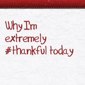 Read more about the article Why I’m extremely #thankful today