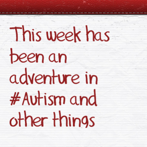 Read more about the article This week has been an adventure in #Autism and other things