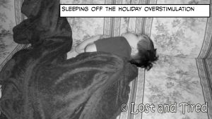 Read more about the article Sleeping off the #Christmas #Sensory Overload