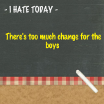 – I HATE TODAY –  There’s been too much change for my boys with #Autism