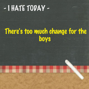 Read more about the article – I HATE TODAY –  There’s been too much change for my boys with #Autism