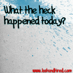 Read more about the article What the heck happened today?