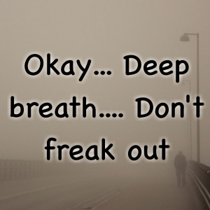 Read more about the article Okay… Deep breath…. Don’t freak out