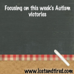 Focusing on this week’s #Autism victories