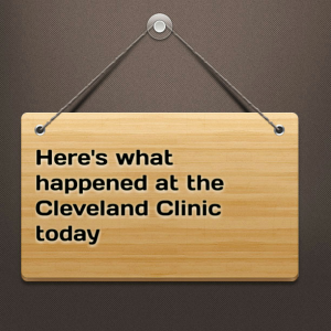 Read more about the article Here’s what happened at the Cleveland Clinic today