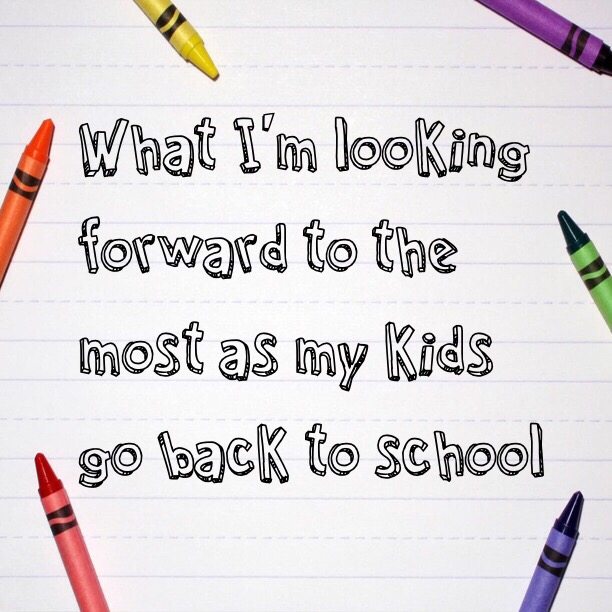 Read more about the article What I’m looking forward to the most as my kids go back to school