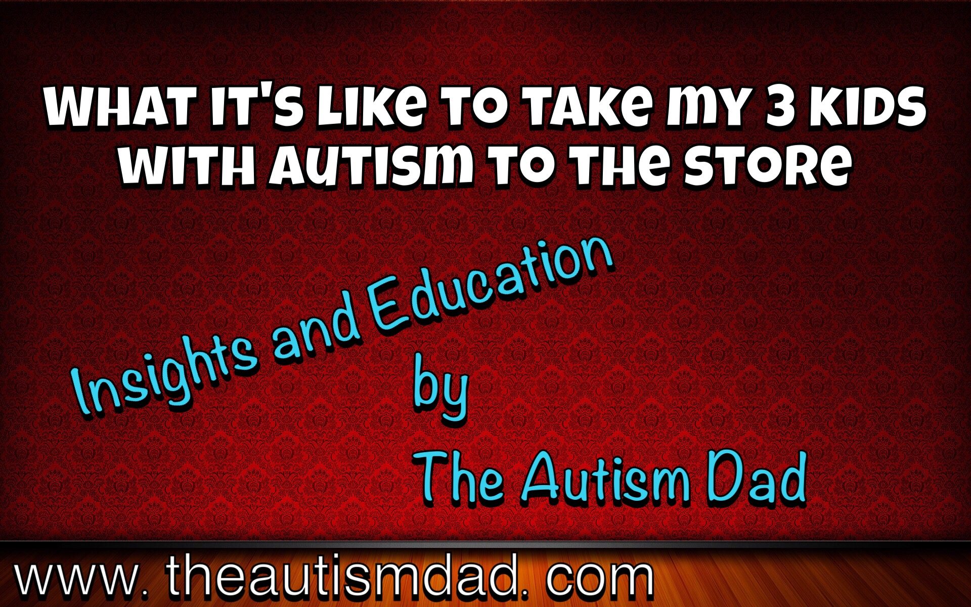 Read more about the article What it’s like to take my 3 kids with #Autism to the store