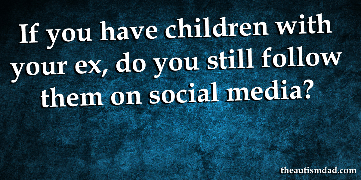 Read more about the article If you have children with your ex, do you still follow them on social media?