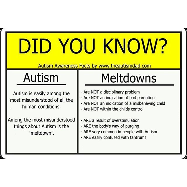 Read more about the article Important facts about Autism and Meltdowns. PLEASE share this now