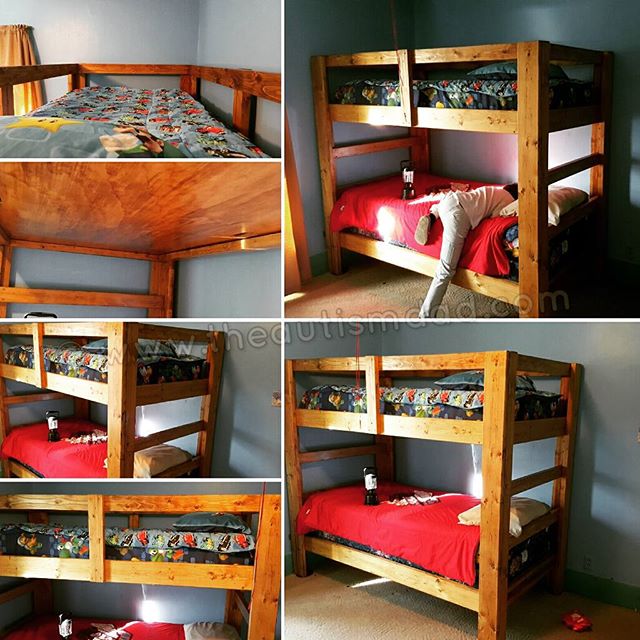 My Latest Photos: The Made With Love Homemade Christmas Bunkbeds