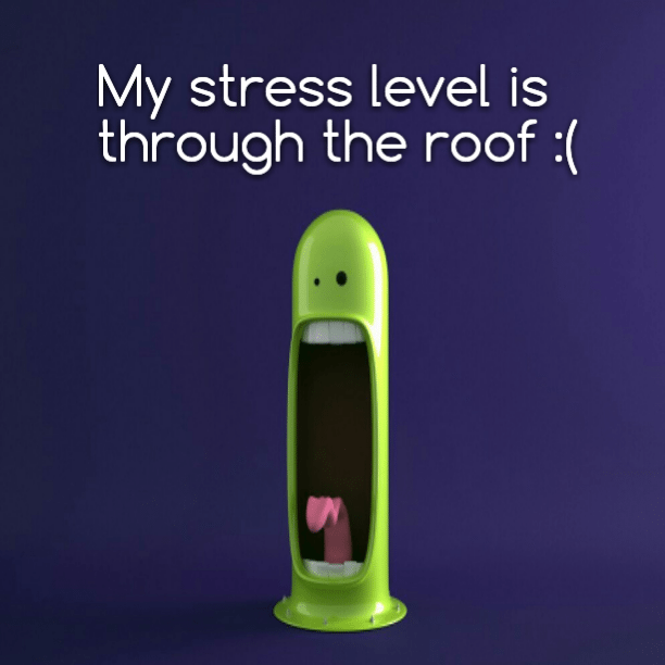 Read more about the article My stress level is through the roof :(