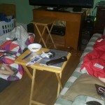 The transition from the boys visit with their Mom was hellish