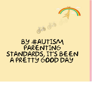 Read more about the article By #Autism parenting standards, it’s been a pretty good day