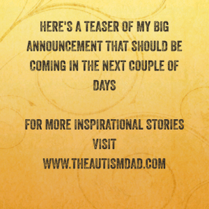 Read more about the article Here’s a teaser of my big announcement that should be coming in the next couple of days