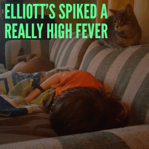 Read more about the article Elliott’s spiked a really high fever