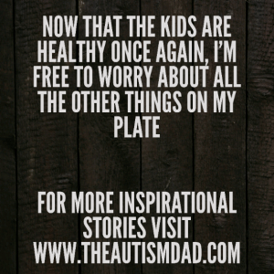 Read more about the article Now that the kids are healthy once again, I’m free to worry about all the other things on my plate