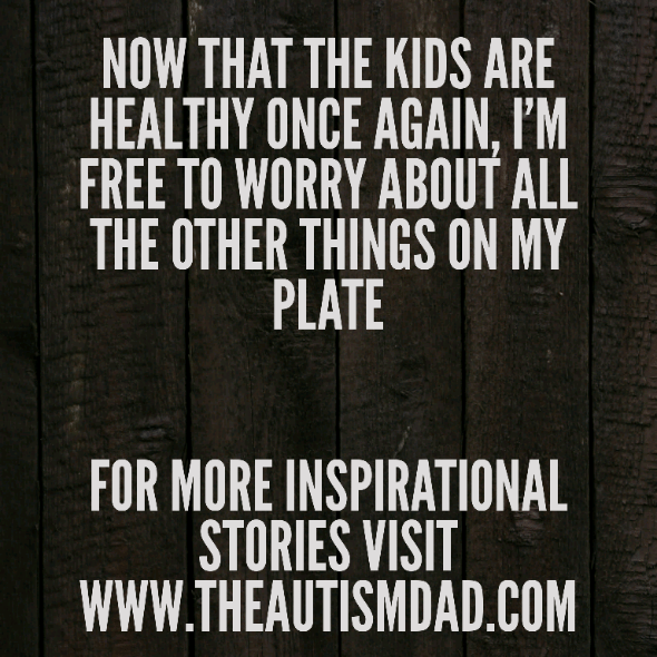 Read more about the article Now that the kids are healthy once again, I’m free to worry about all the other things on my plate