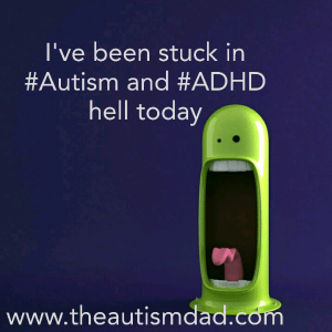 Read more about the article I’ve been stuck in #Autism and #ADHD hell today